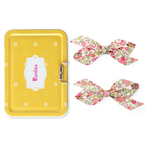 2pc Bow Clip Set