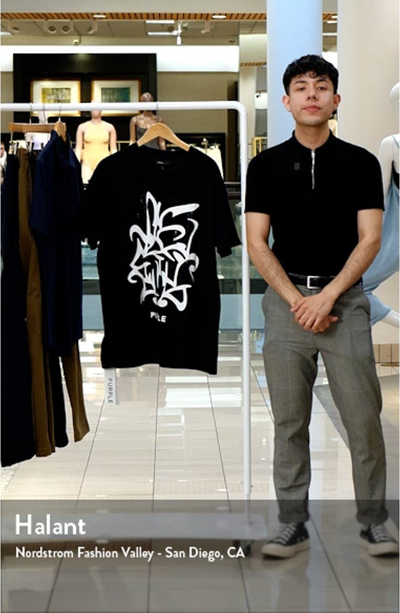 Graffiti Cotton Graphic T-Shirt, sales video thumbnail