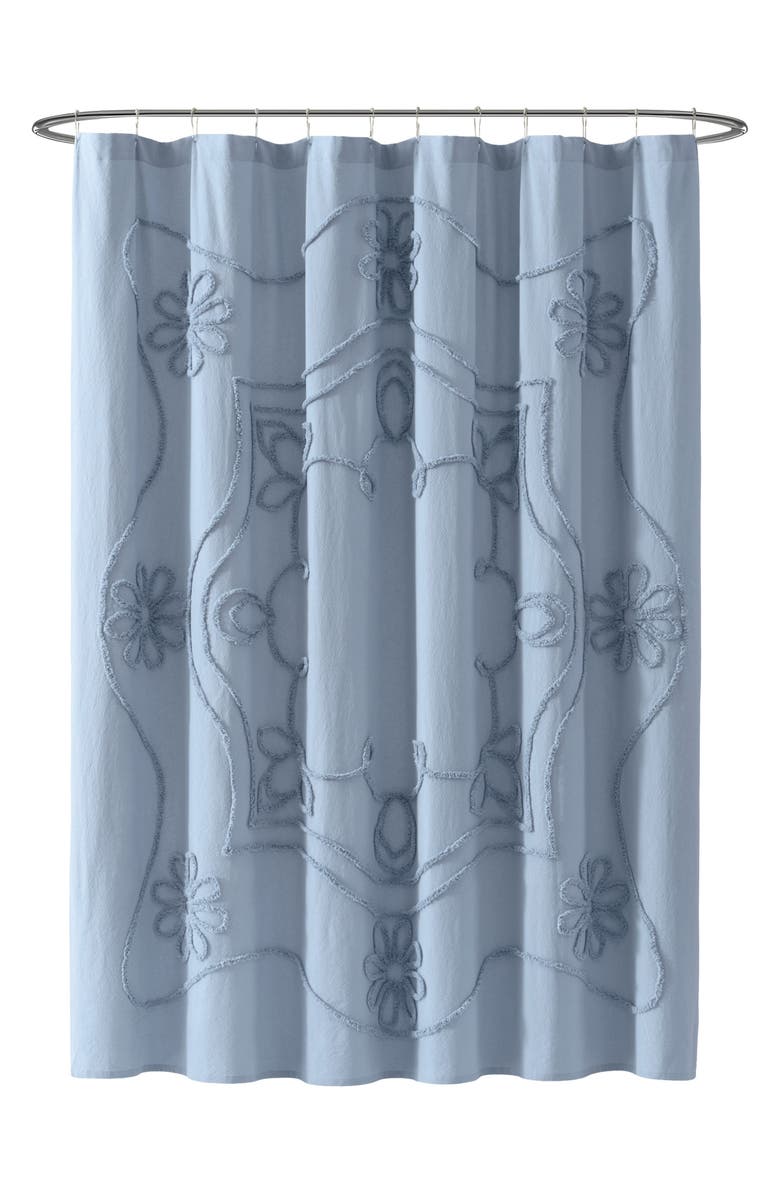 Peri Home Retro Scroll Shower Curtain, Main, color,