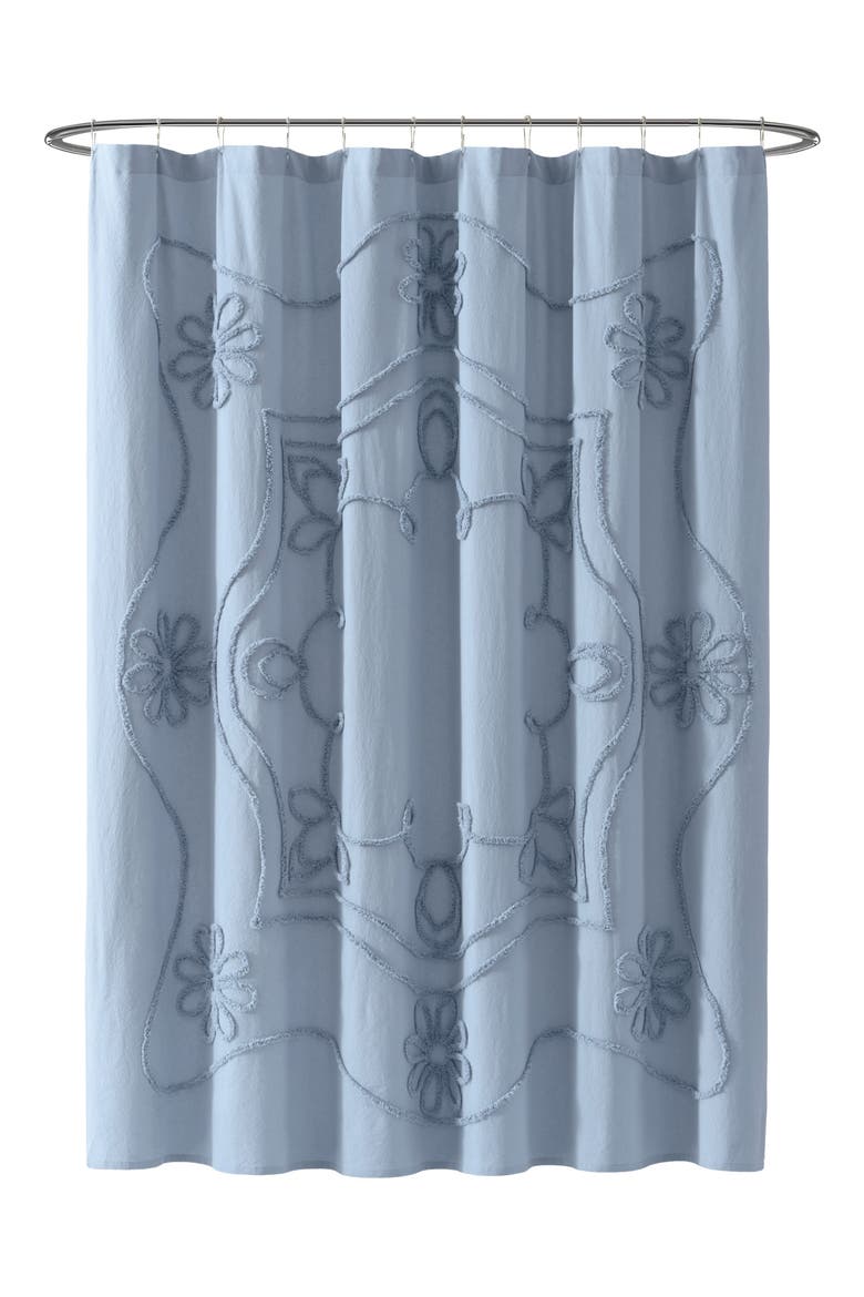 Retro Scroll Shower Curtain video