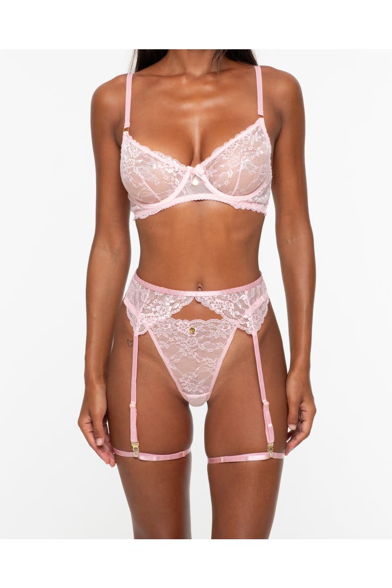Raffaella Lingerie Set, Main, color, Pink