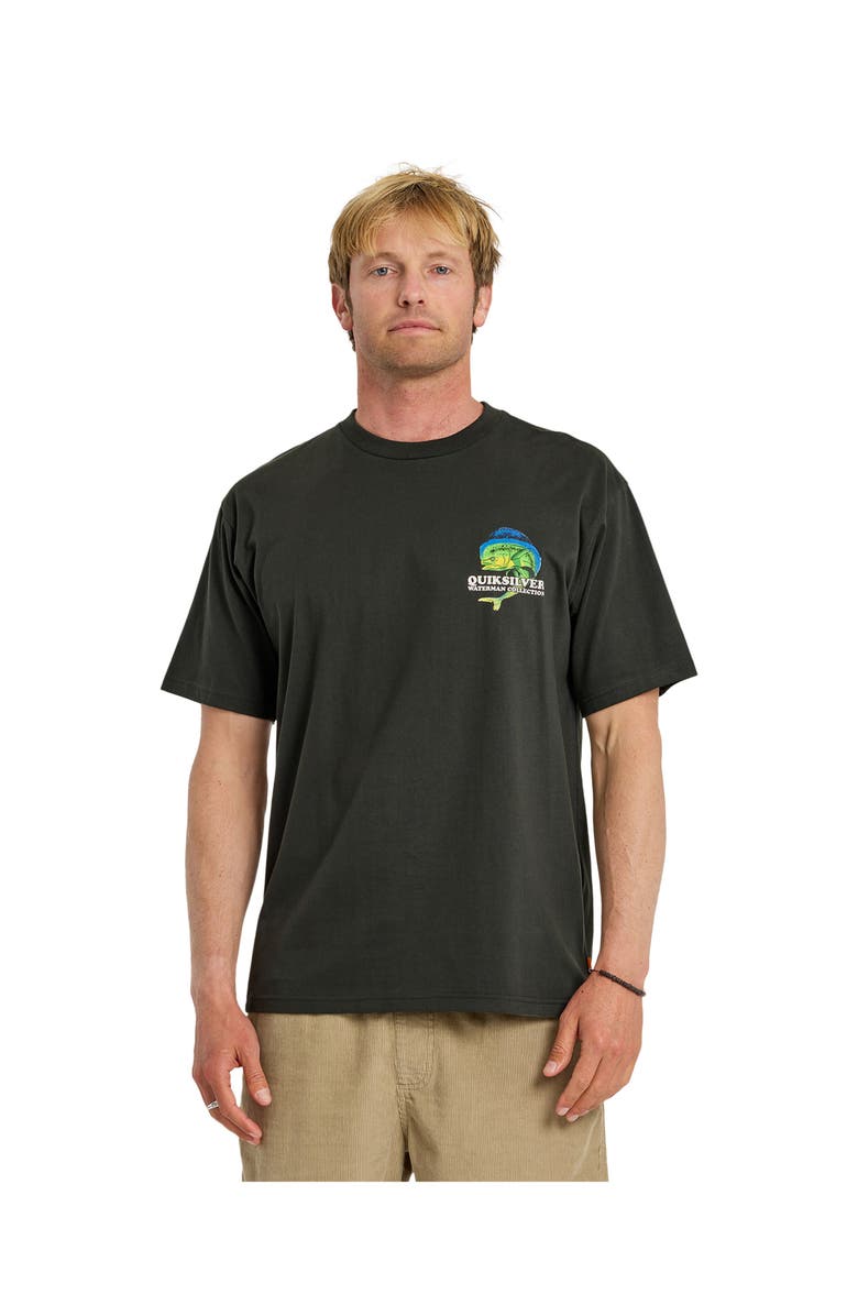 Quiksilver Big Bull QMT0 Short Sleeve Shirt, Main, color, Phantom