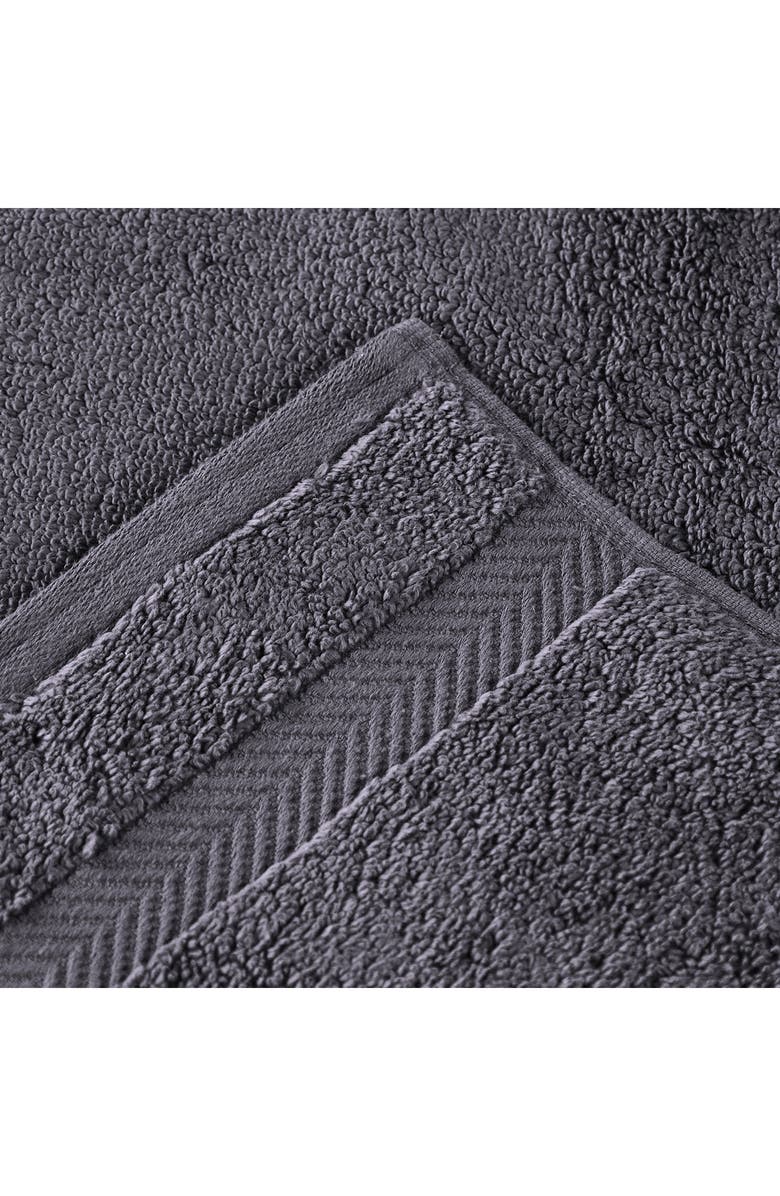 Superior 6-Pack Hand Towel Set, Alternate, color, Grey