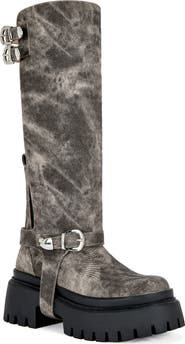 AZALEA WANG Rampage Knee High Platform Boot