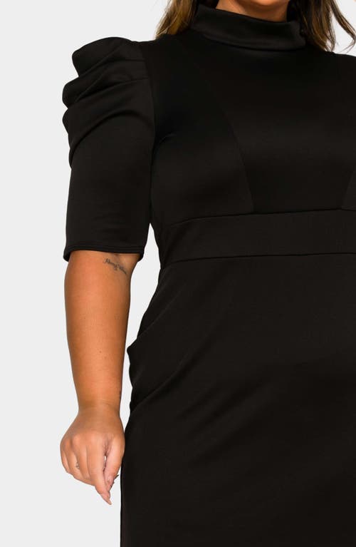 L I V D Astra Sheath Dress In Black