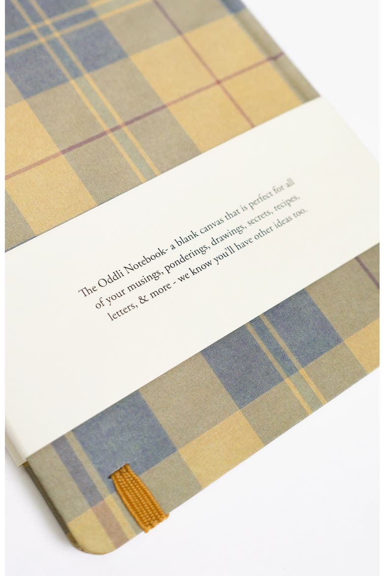 Notebook, Alternate, color, Blue and Yellow Plaid