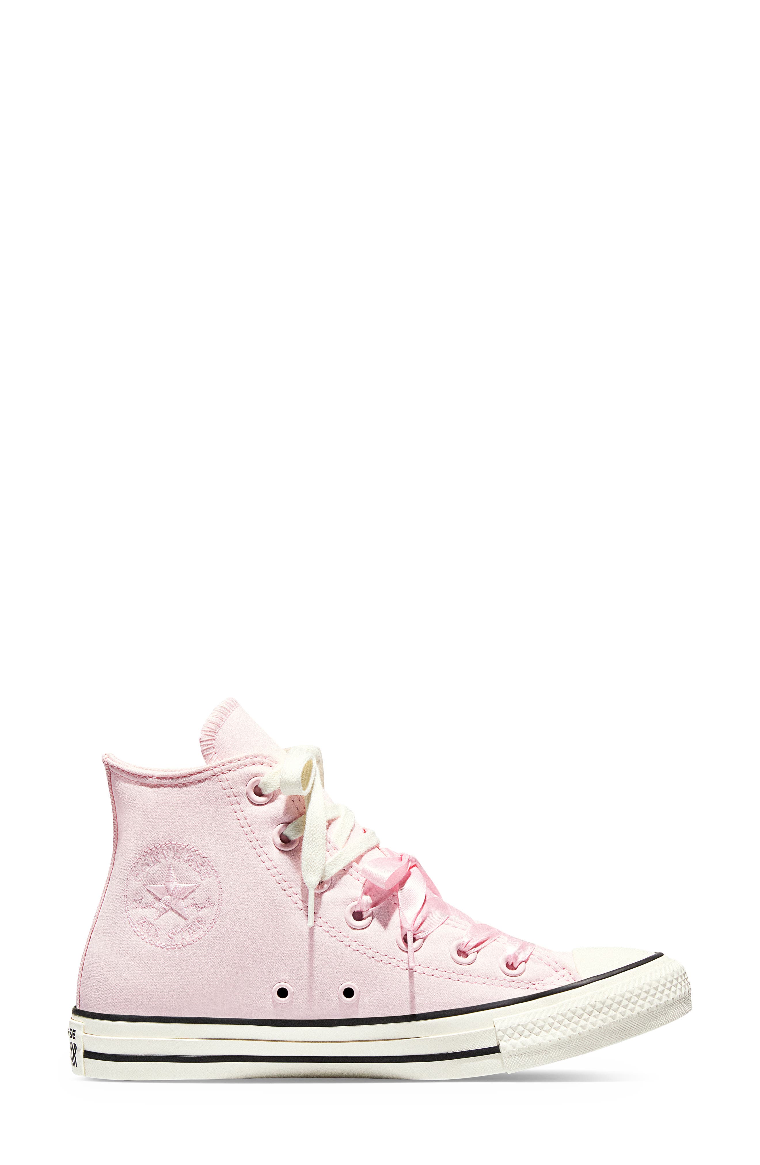 Converse Gender Inclusive Chuck Taylor All Star Peached High Top Sneaker, Alternate, color, Decade Pink/ Egret/ Black