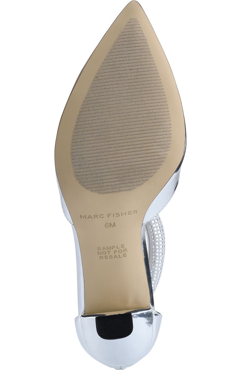 Marc Fisher Reneta Rhinestone Embellished Ankle Strap Pump, Alternate, color,