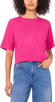 Vince Camuto Crewneck Knit Top