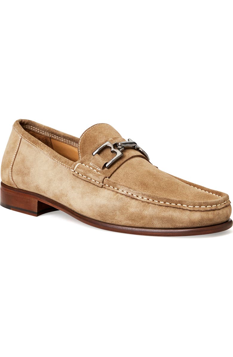 Bruno Magli Trieste Bit Loafer, Main, color, Taupe Suede