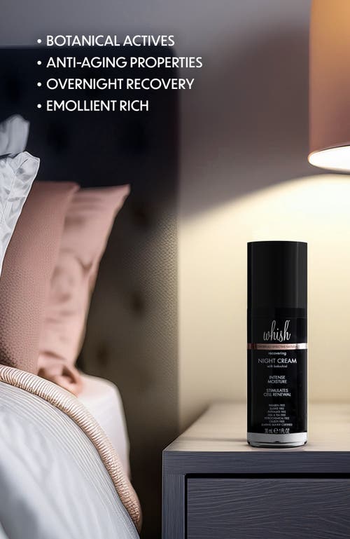Whish Beauty Recovering Night Cream With Bakuchiol In Transparent