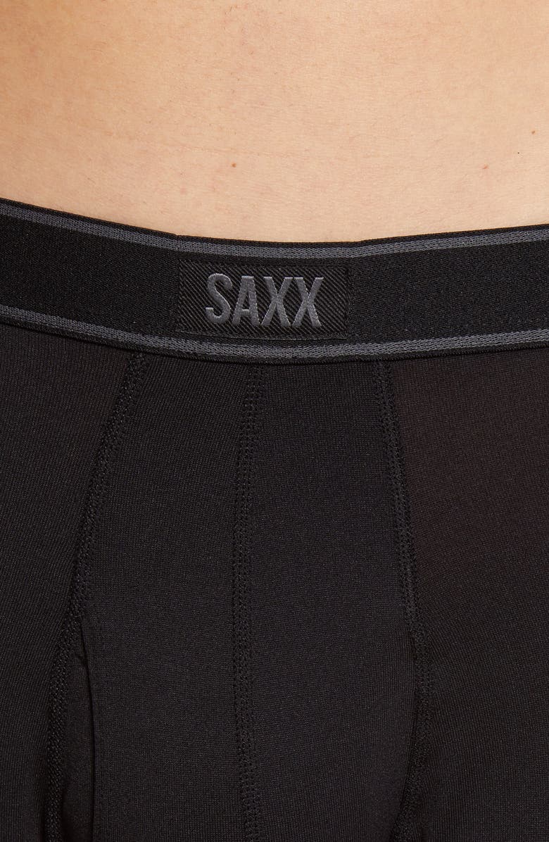 SAXX Assorted 3-Pack Daytripper Comfort Stretch Boxer Briefs, Alternate, color, Black