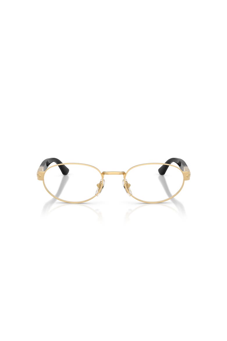 52mm Oval optical glasses, Alternate, color, Gold