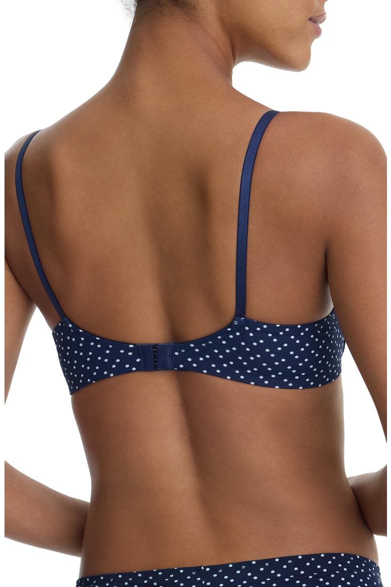 Entice Lace Balconette Underwire Bra, Alternate, color, Nocturnal Polka Dot