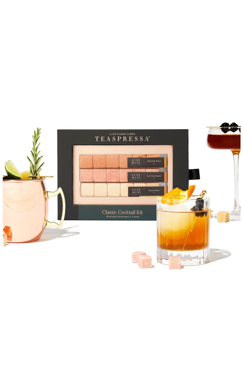 18-Piece Luxe Spirits Instant Cocktail Sugar Cube Set, Alternate, color, MULTI