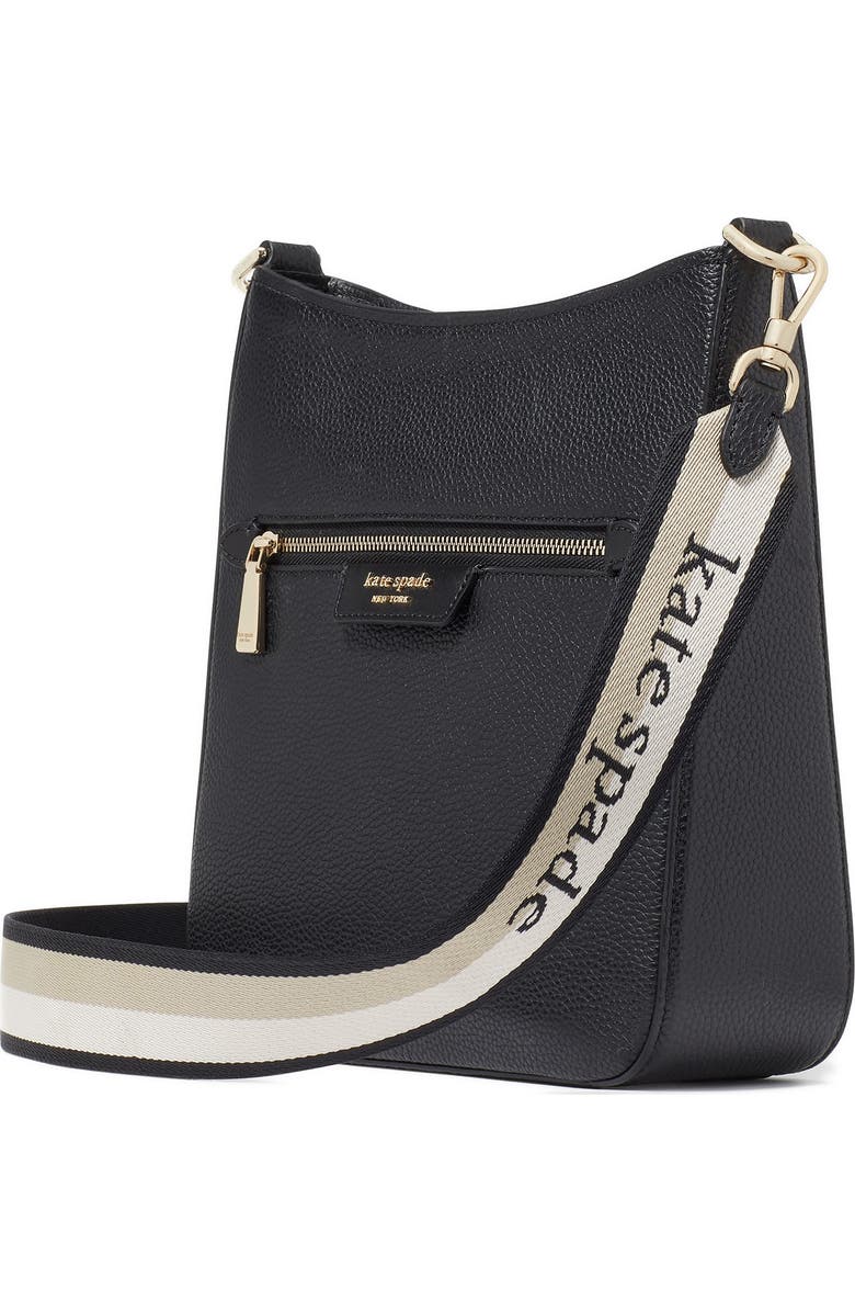 Kate Spade New York hudson pebble leather messenger bag, Alternate, color,