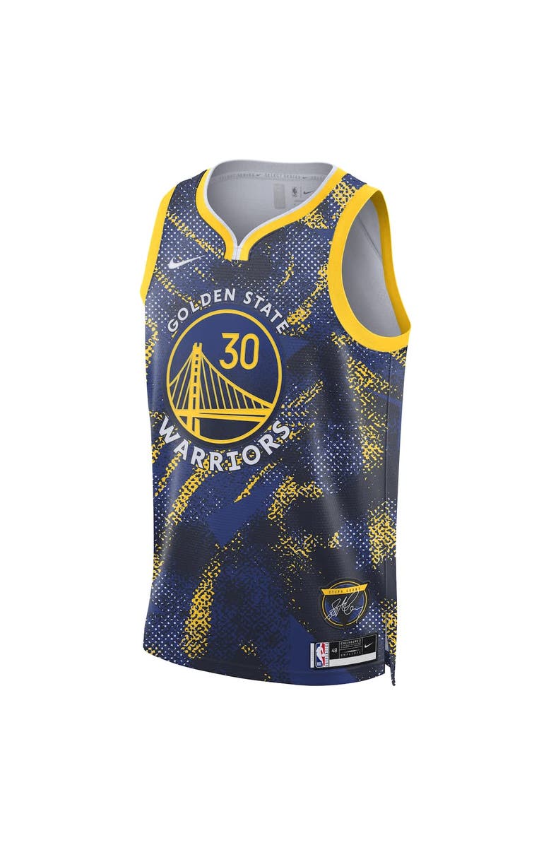 Nike Unisex Nike Stephen Curry Royal Golden State Warriors 2025 Select Series Swingman Player Jersey, Alternate, color, Royal