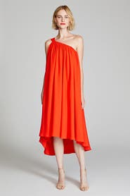 HALSTON Rafelle Georgette Midi