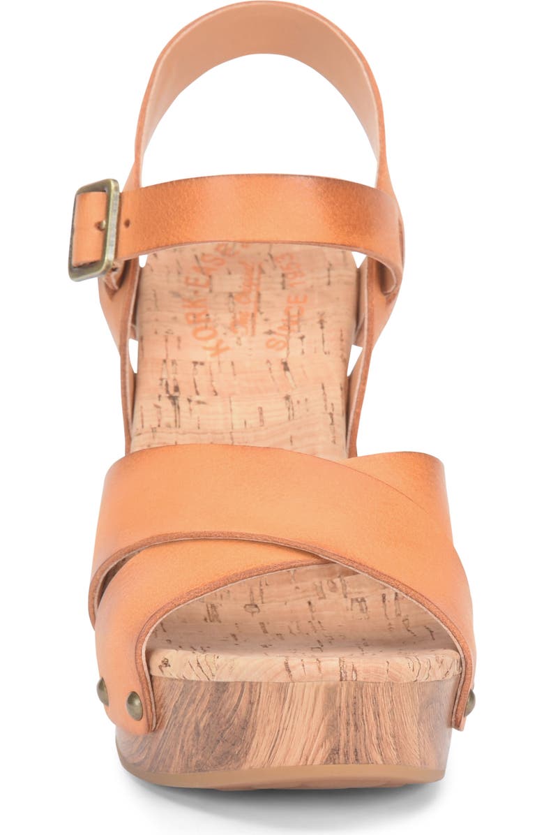 Kork-Ease<sup>®</sup> Drew Platform Sandal, Alternate, color, Light Orange