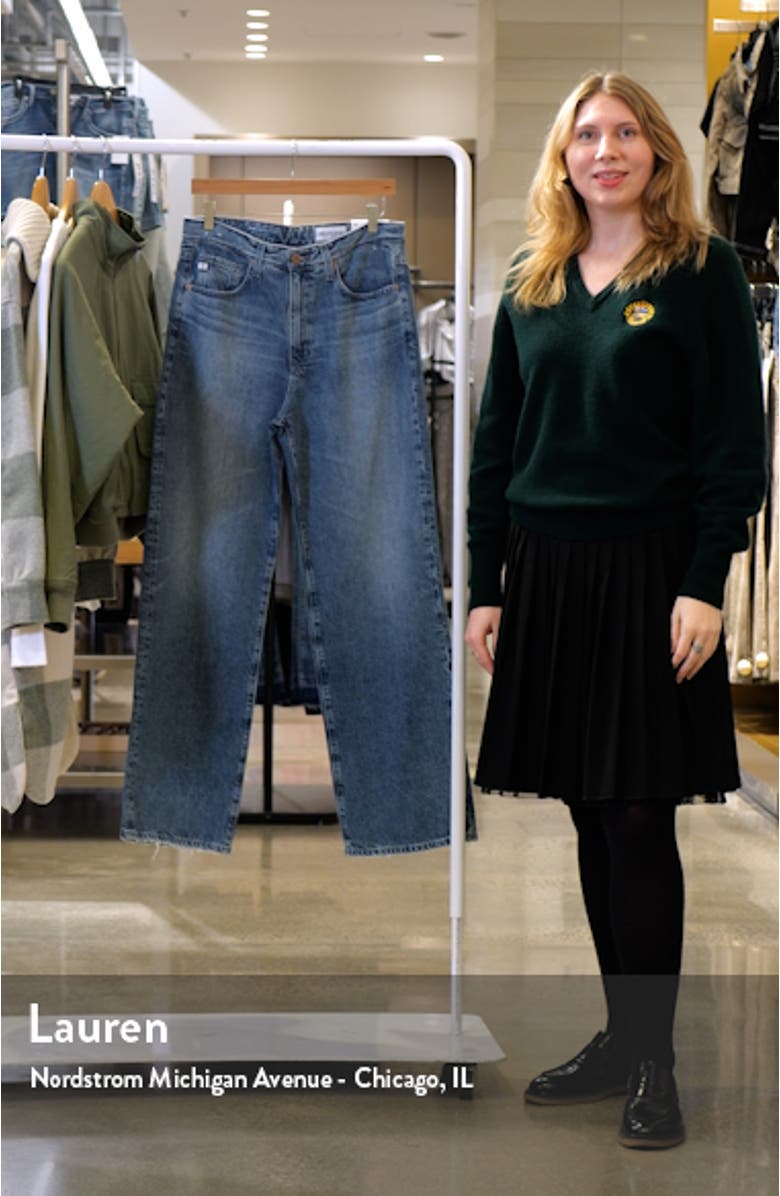 Kora High Waist Wide Leg Jeans, sales video thumbnail