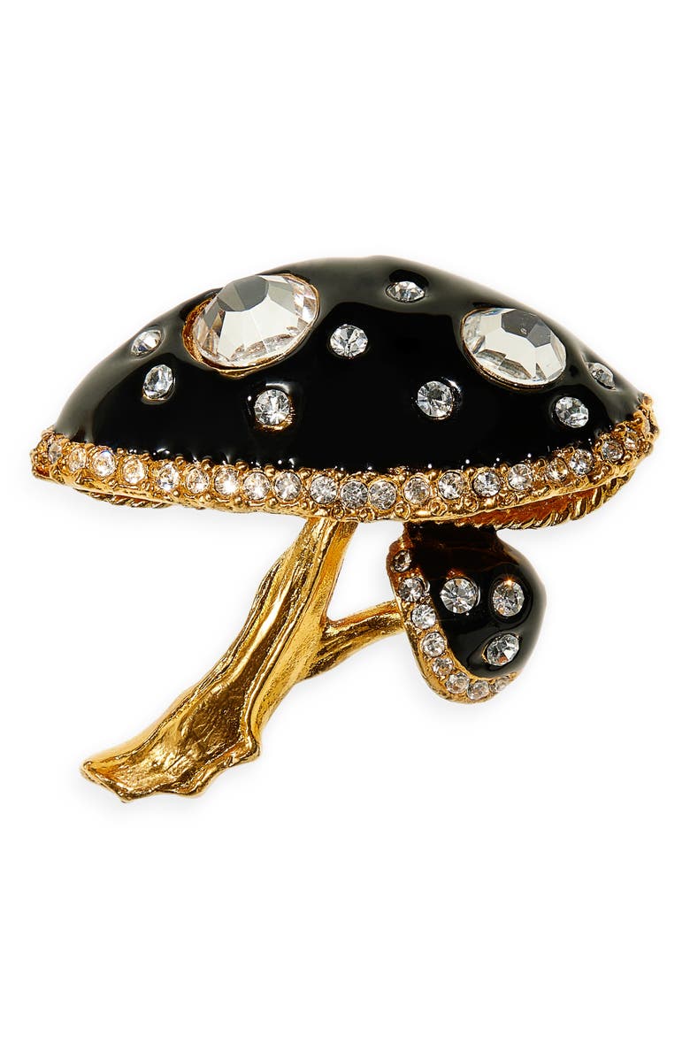 Kenneth Jay Lane Mushroom Pin, Main, color,