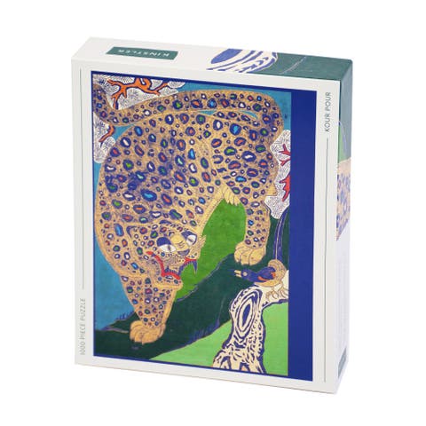 Peacock Tiger 1000 Piece Jigsaw Puzzle