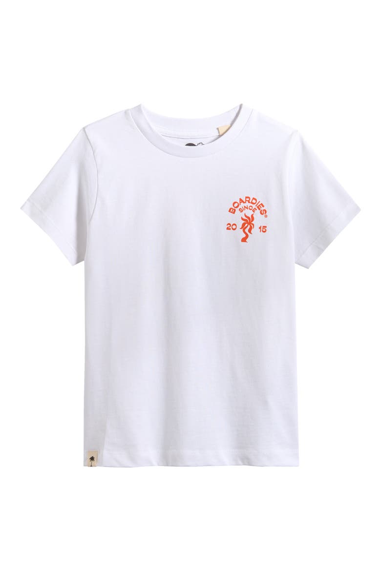 Kids' Water Gate Cotton Graphic T-Shirt, Main, color, WHITE