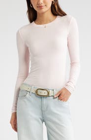 BP. Ribbed Long Sleeve T-Shirt