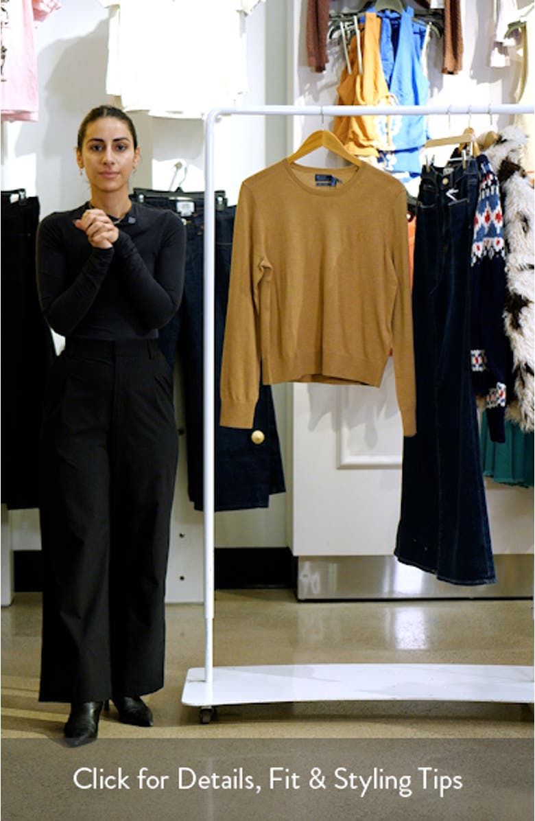 Wool Crewneck Sweater, sales video thumbnail