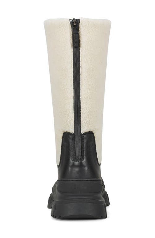 Hunter Tisha Lug Sole Waterproof Snow Boot In Black