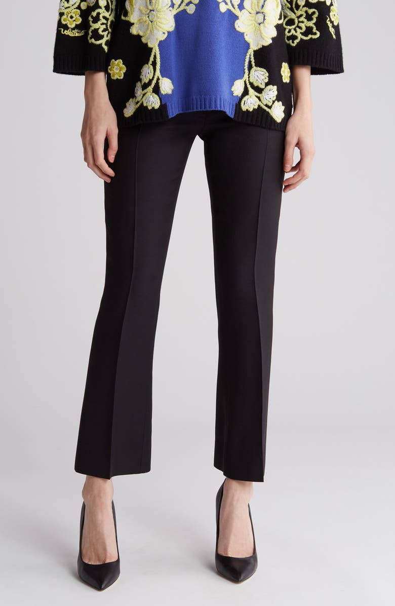 Valentino Wool & Silk Pants, Main, color, 