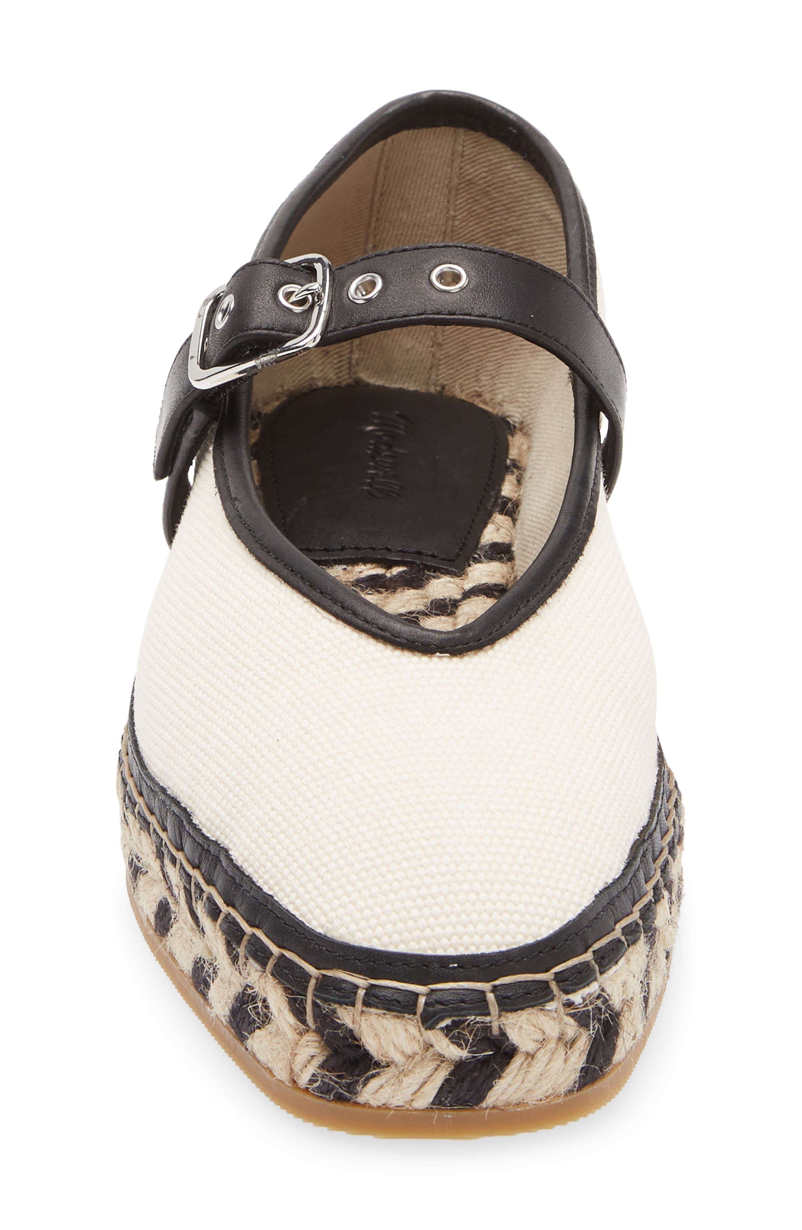 Madewell The Remy Espadrille Mary Jane Flat, Alternate, color, Natural Multi