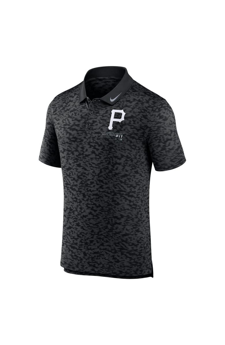 Nike Men's Nike  Black Pittsburgh Pirates Next Level Polo, Alternate, color, Black