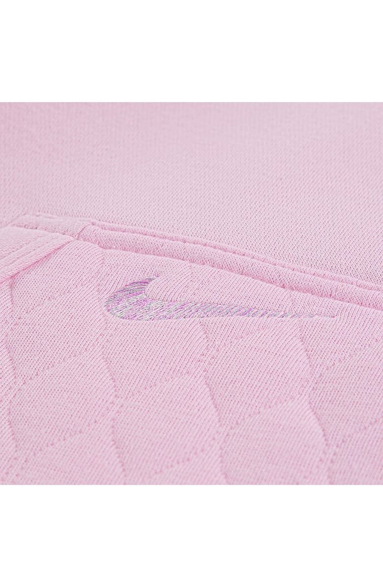 Nike Readyset Quilted Snap-Up Hoodie & Joggers Set, Alternate, color, Pink Foam