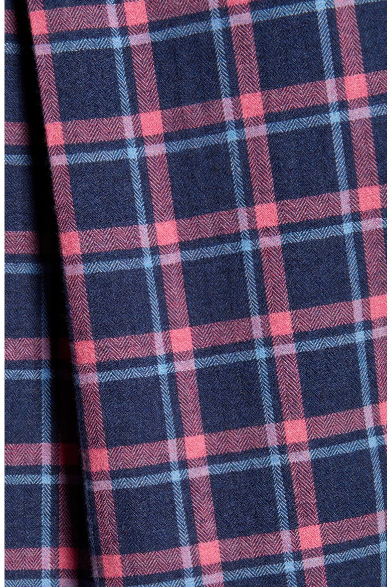 The Hero Feathered Flannel Shirt, Alternate, color, LESLIE