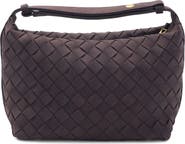 Adornia Woven Crescent Bag