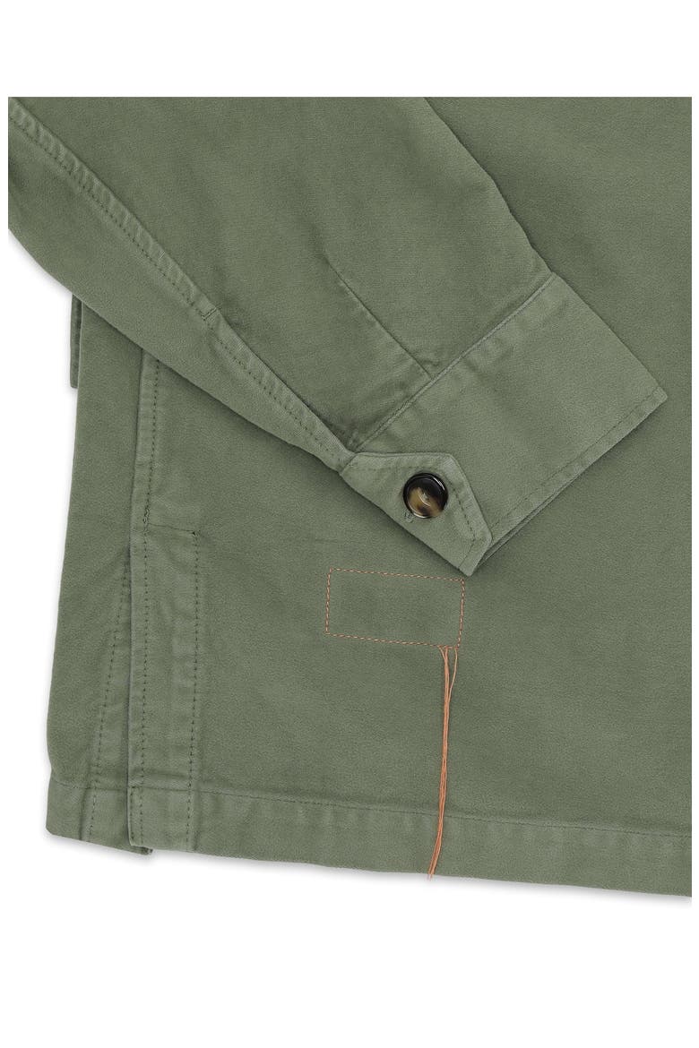 Sahariana Moleskin Jacket, Alternate, color, Dark Green