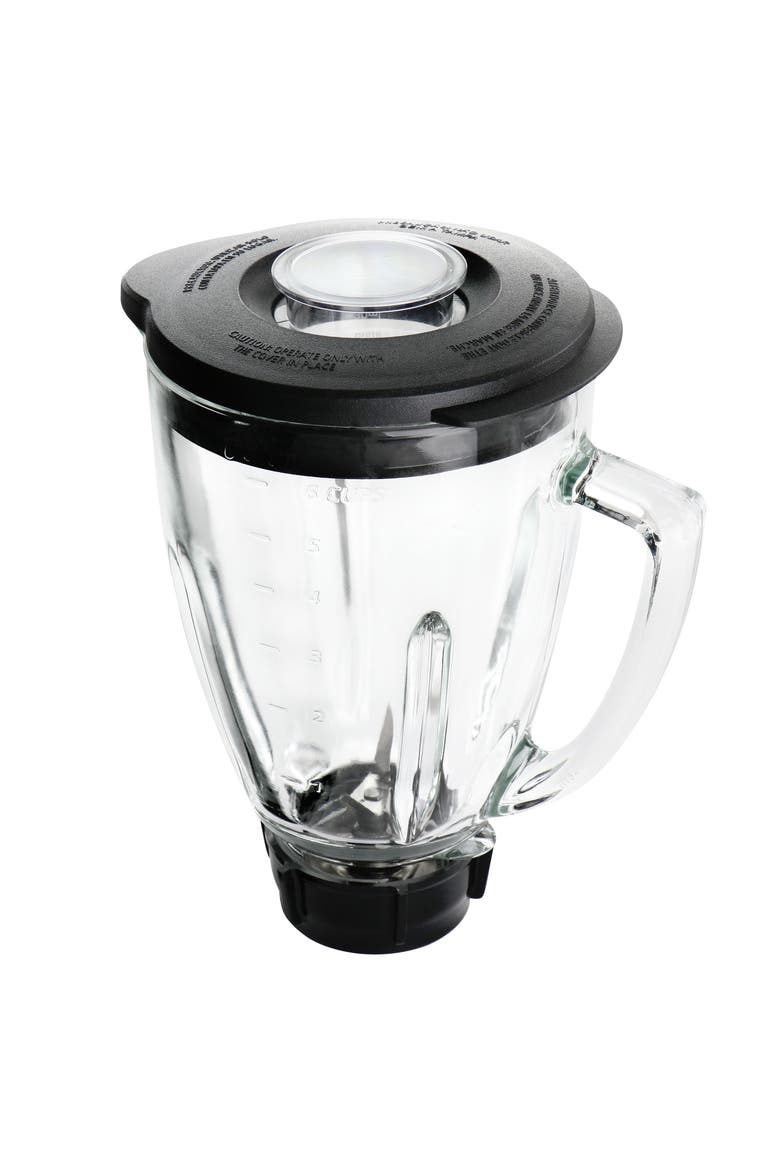 800 Watt 6 Cup One Touch Blender with Auto Program, Alternate, color, Black