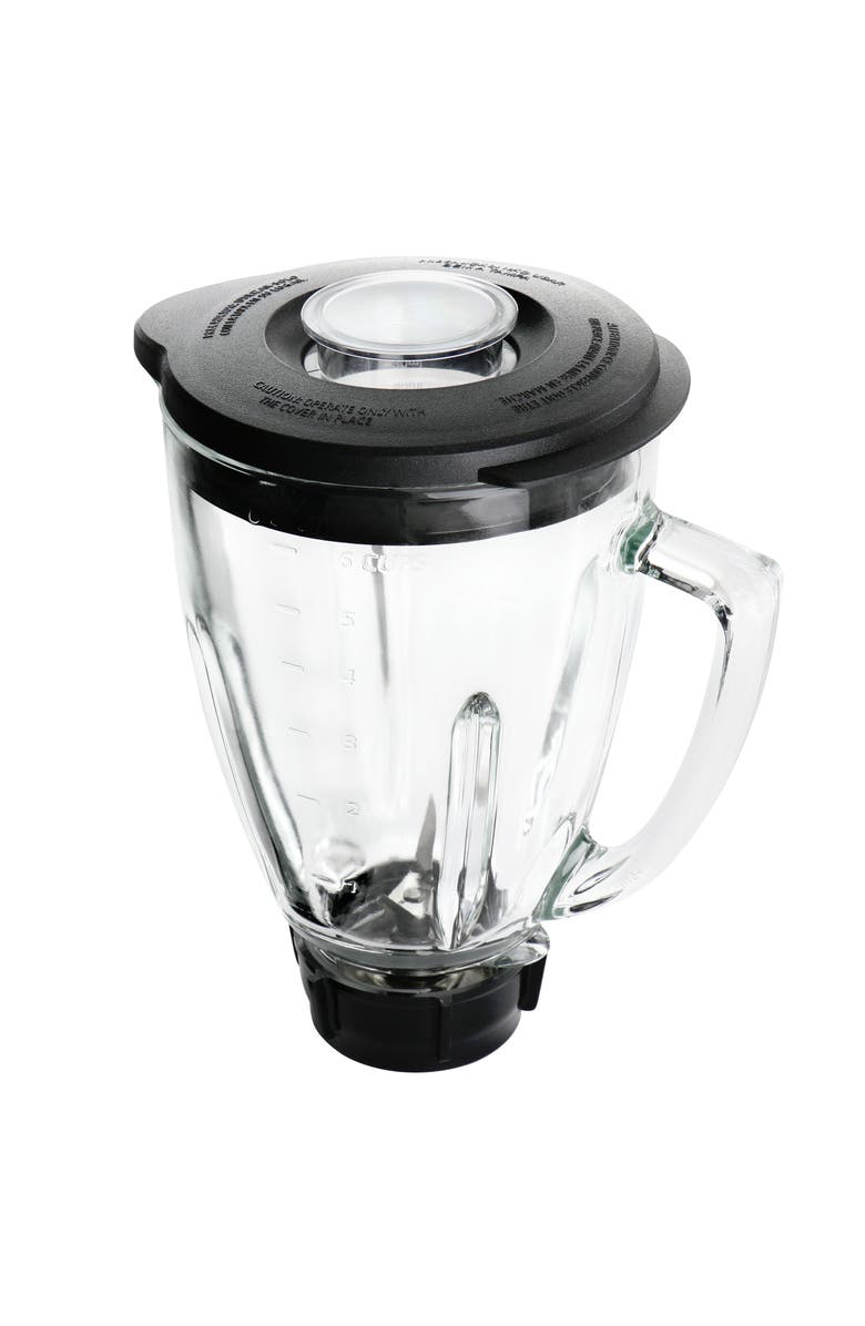 OSTER 800 Watt 6 Cup One Touch Blender with Auto Program, Alternate, color, Black