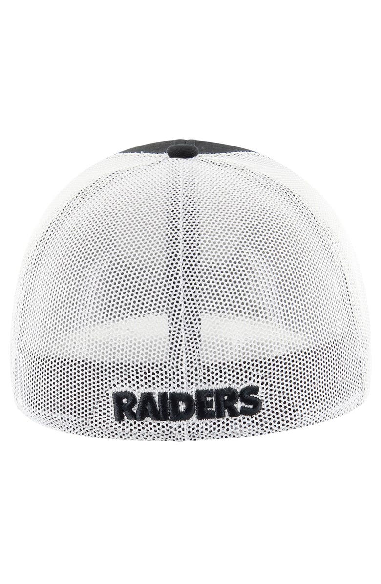 '47 Men's '47 Black Las Vegas Raiders Disclose Trophy Stretch Fit Hat, Alternate, color, Black