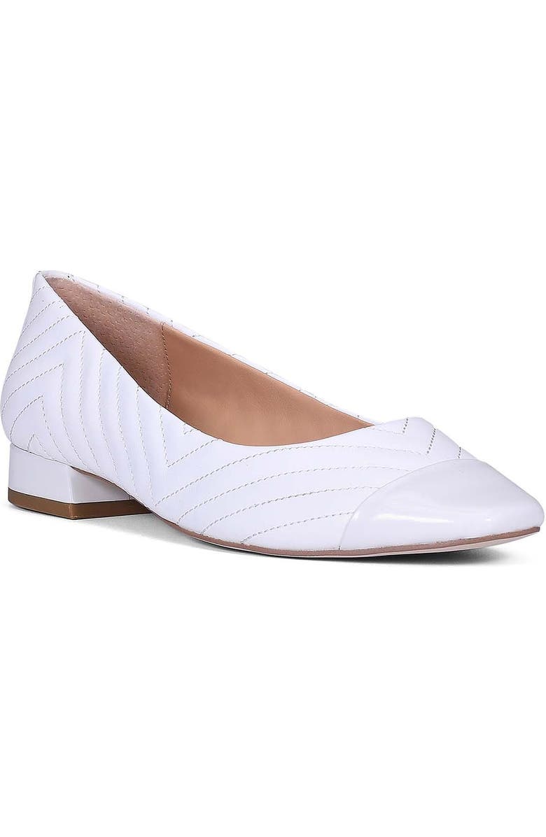 Donald Pliner Joey Two-Tone Quilted Cap Toe Pump, Main, color,