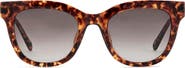 Fossil 51mm Gradient Cat Eye Sunglasses
