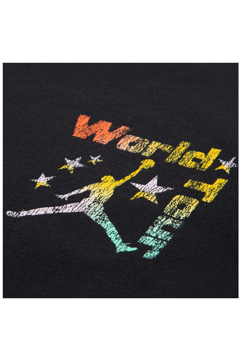 Kids' Wold Tour Cotton Blend Graphic T-Shirt, Alternate, color, BLACK