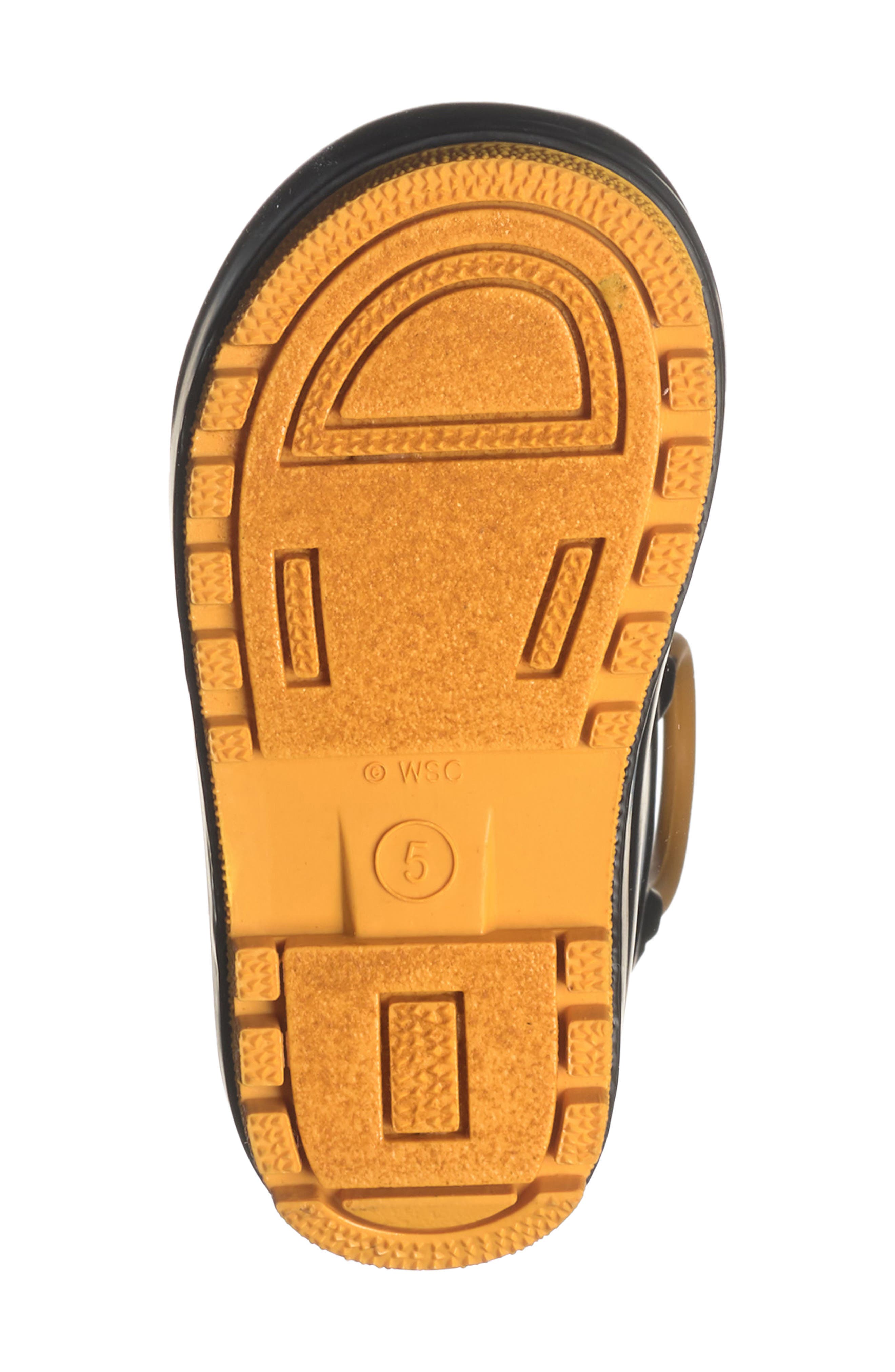 Western Chief Kids' Construction Rain Boot, Alternate, color, Gray