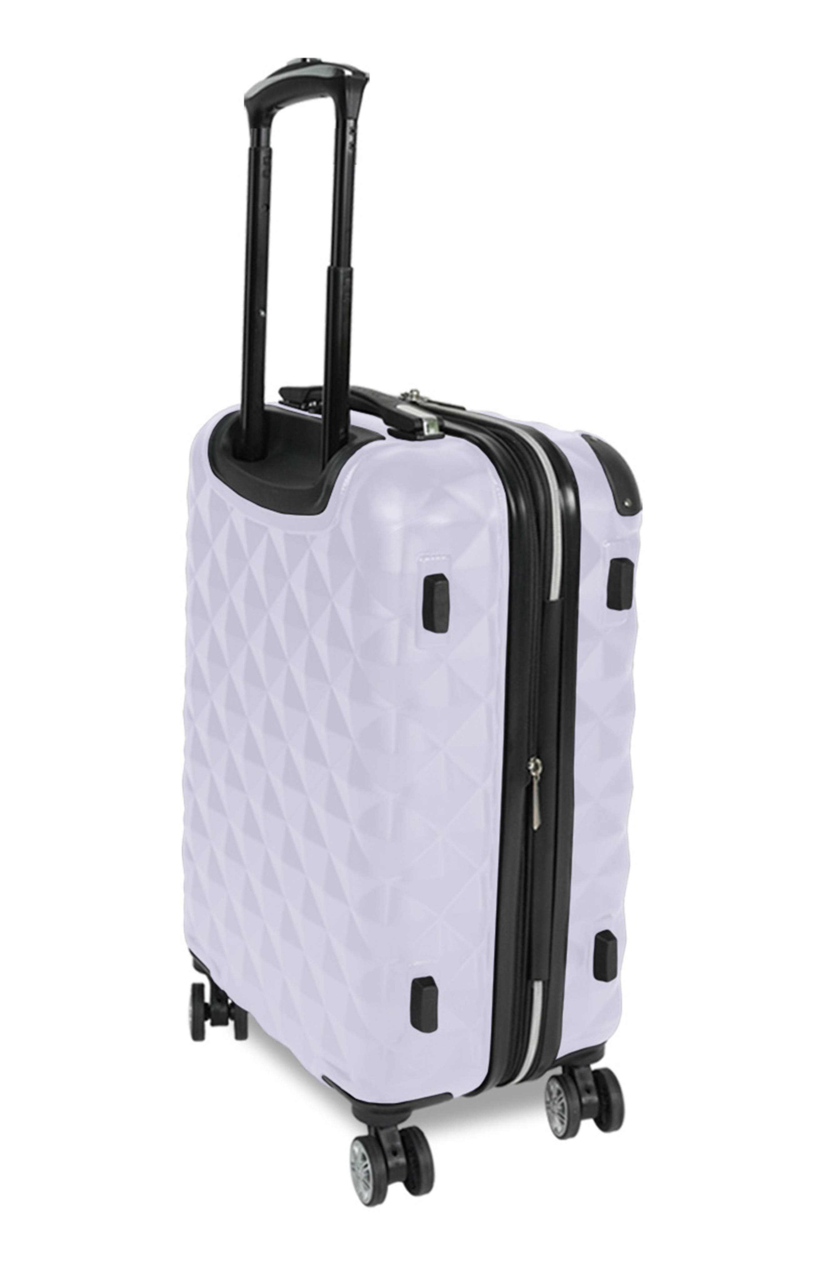 Kenneth Cole Diamond Tower 24-Inch Hardside Spinner Luggage, Alternate, color, Lavender