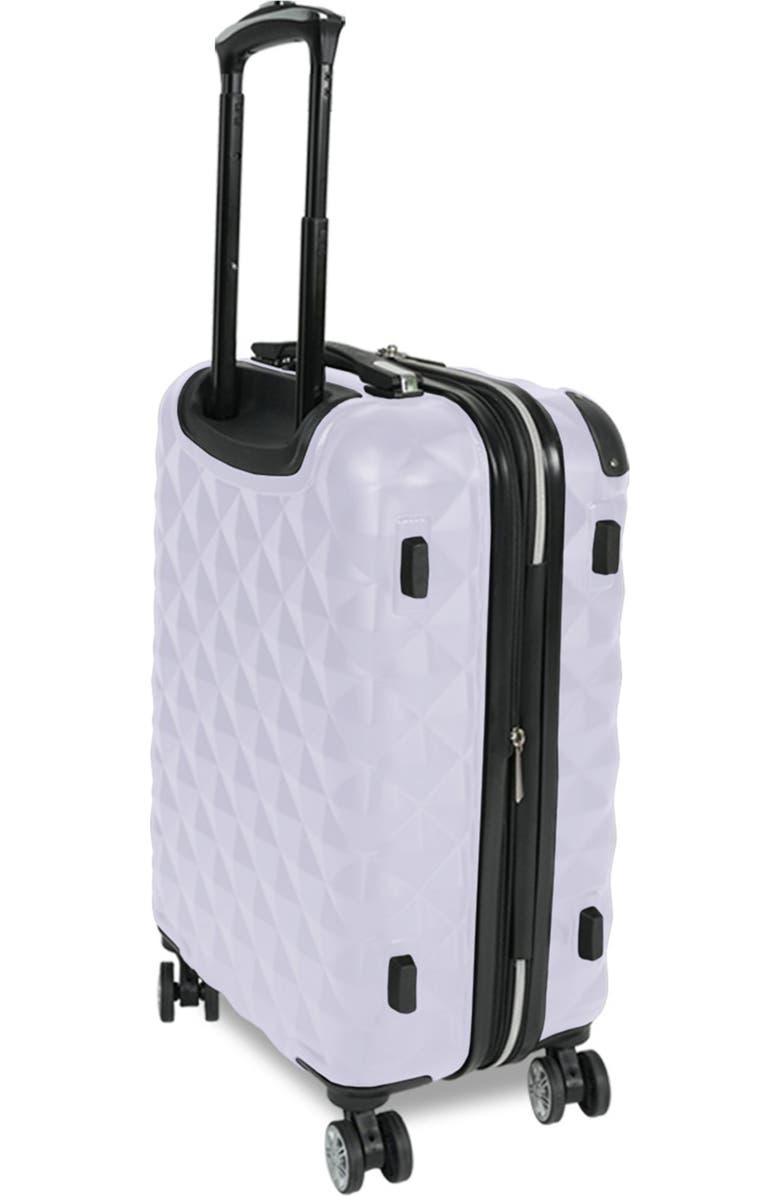 Kenneth Cole Diamond Tower 24-Inch Hardside Spinner Luggage, Alternate, color, Lavender