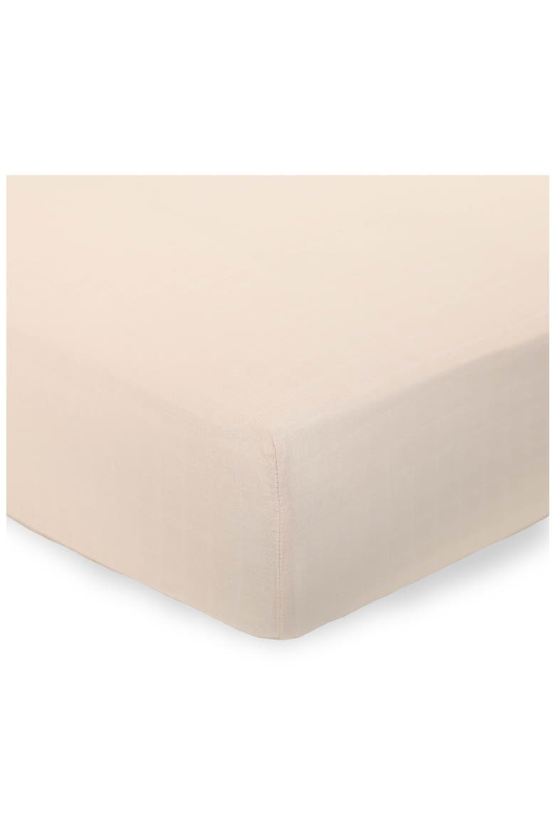 Organic Cotton Muslin Crib Sheet, Main, color, ROSIE