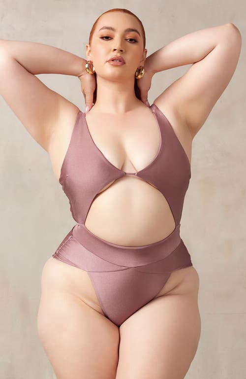 MBM Swim Aspire One-Piece Swimsuit in Mauve  product