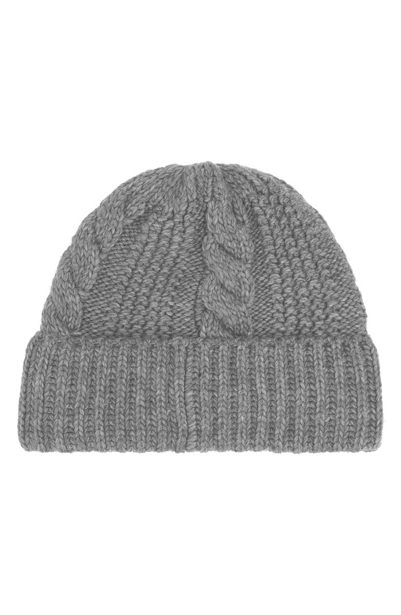The North Face Oh Mega Beanie, Alternate, color, Tnf Medium Grey Heather