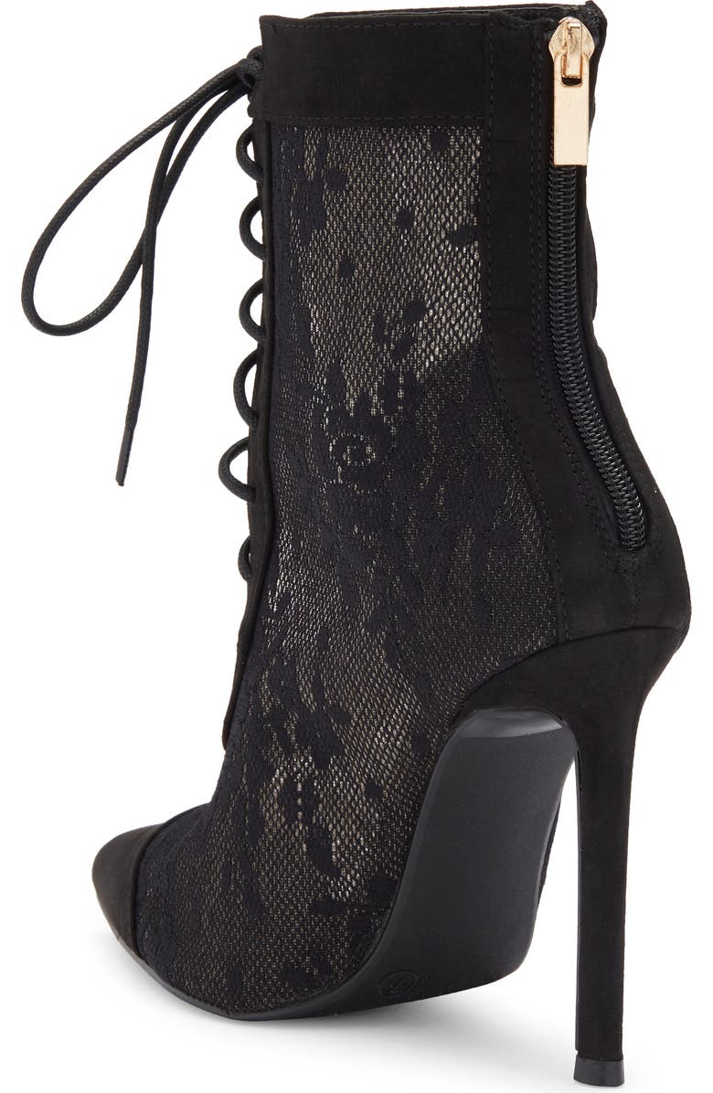 WILD DIVA LOUNGE Shaya Sheer Lace Boot, Alternate, color,